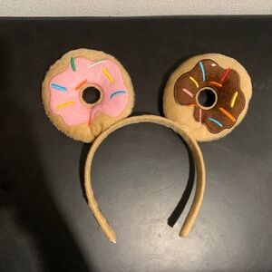 Felt donut Mickey ears